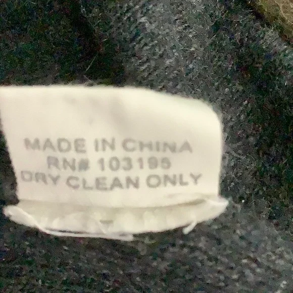 Laurie b. Anthropologie cotton / cashmere blend army green jacket. Sz M - Picture 5 of 11